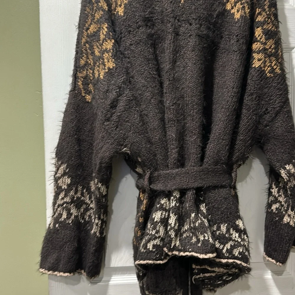 Free People Cable Mix Cardigan - Picture 10 of 13